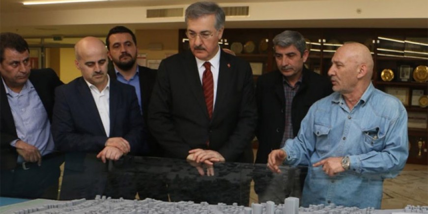 Ebubekir Taşyürek Altınok Öz’ü ziyaret etti