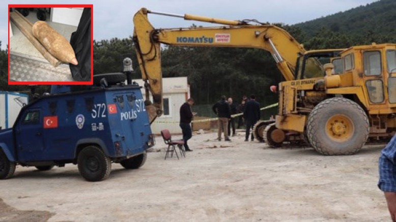 Maltepe’de top mermisi bulundu