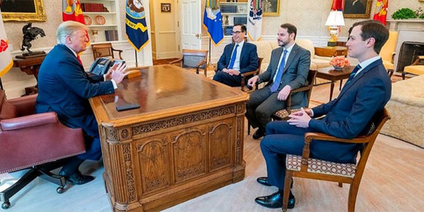 Berat Albayrak Donald Trump ile görüştü