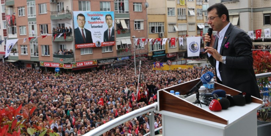 Ekrem İmamoğlu sevgisi Kartal’a sığmadı!