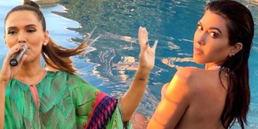 Demet Akalın Kourtney Kardashian’a ateş püskürdü