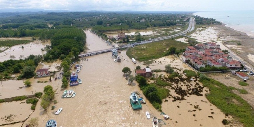 Düzce’de sel felaketi; 7 kayıp
