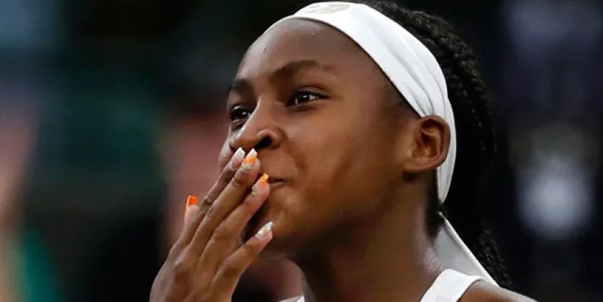 Wimbledon’da Cori Gauff fırtınası