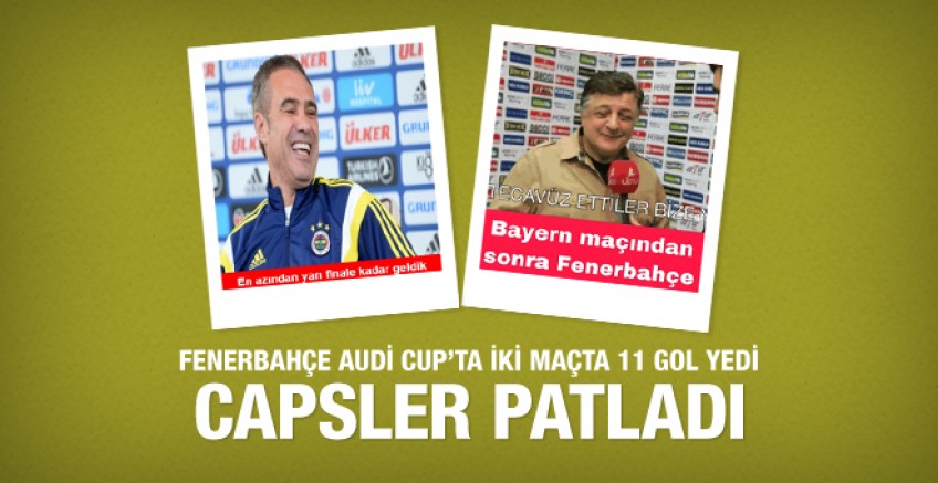 Fenerbahçe iki maçta 11 gol yedi capsler patladı