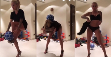 Irina Moroziuk top sektirerek soyundu