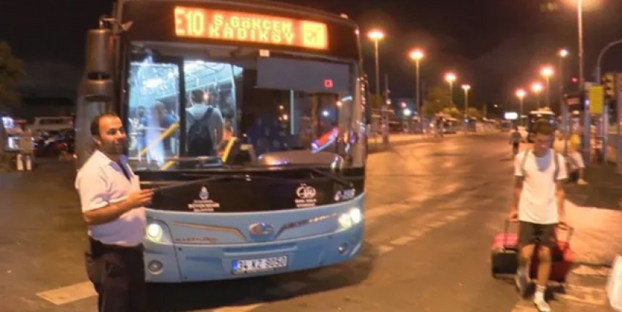 İstanbul’da 24 saat ulaşım başladı