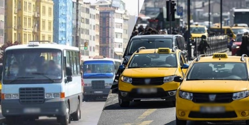 İstanbul’da taksi ve minibüse zam geldi