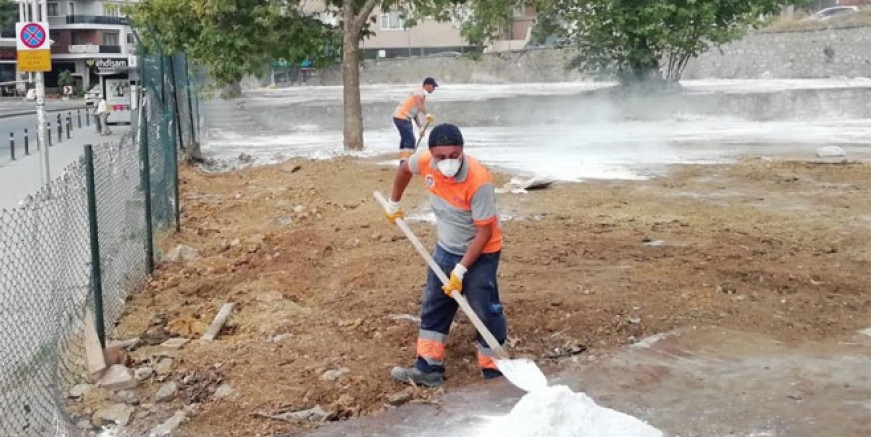 Maltepe’de kurbanlık alanlarda temizlik seferberliği