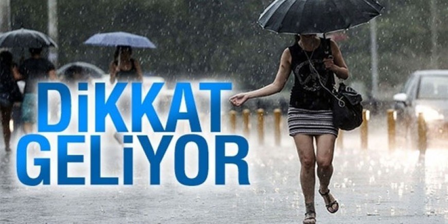 Meteoroloji’den İstanbul için sağanak uyarısı!