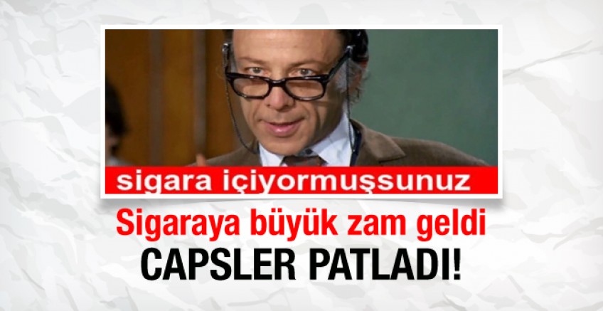Sigaraya zam geldi sosyal medya coştu!