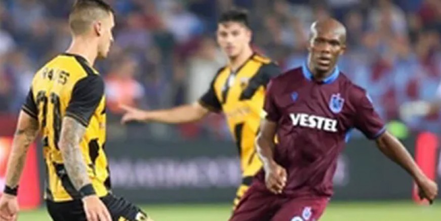 Trabzonspor AEK’ya yenildi ama turladı
