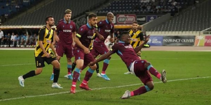 Trabzonspor – AEK’yı ezdi geçti!