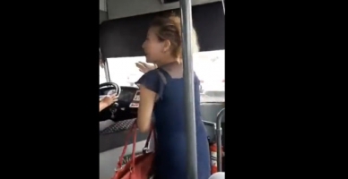Özbekistan’da kadın yolcu otobüste çıldırdı