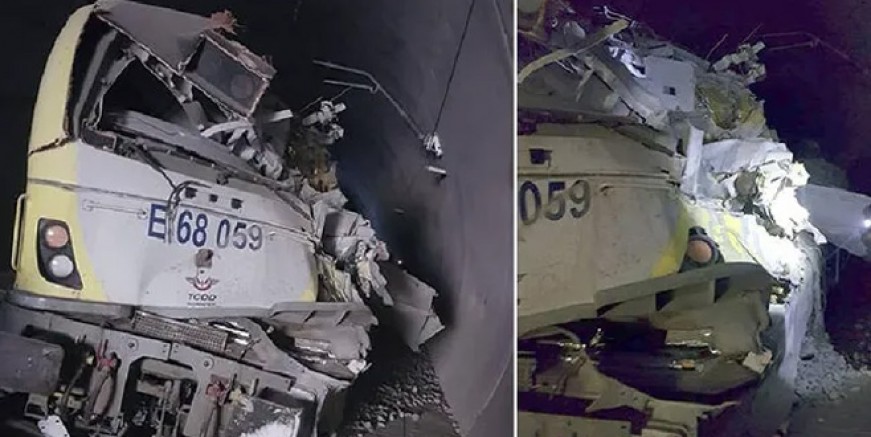 Bilecik’te tren kazası: 2 makinist öldü