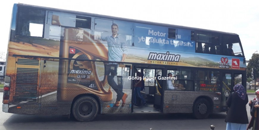 Çift katlı özel halk otobüsleri hastalık saçıyor!