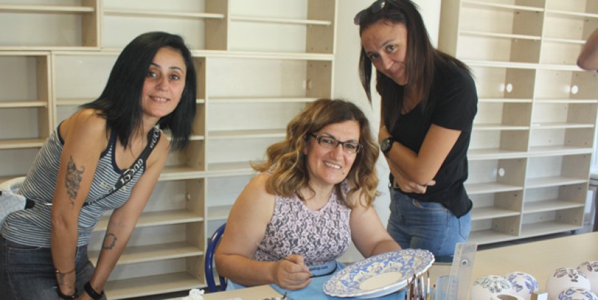 Çini sanatı Kartal’da yeniden hayat buluyor