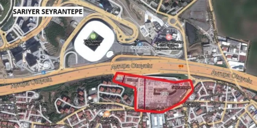 Ekrem İmamoğlu araziyi ranta kapattı