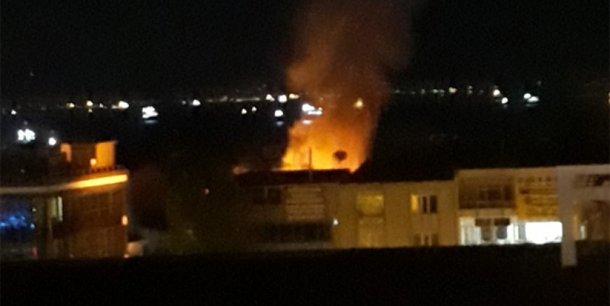 Kartal’da korkutan yangın!