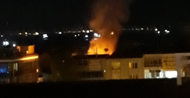 Kartal’da korkutan yangın