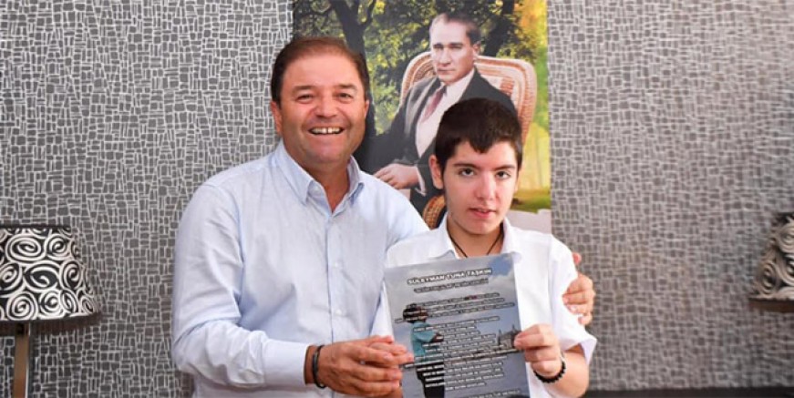 Süleyman Tuna Taşkın “Sesim Fırçalar” isimli sergisini açtı