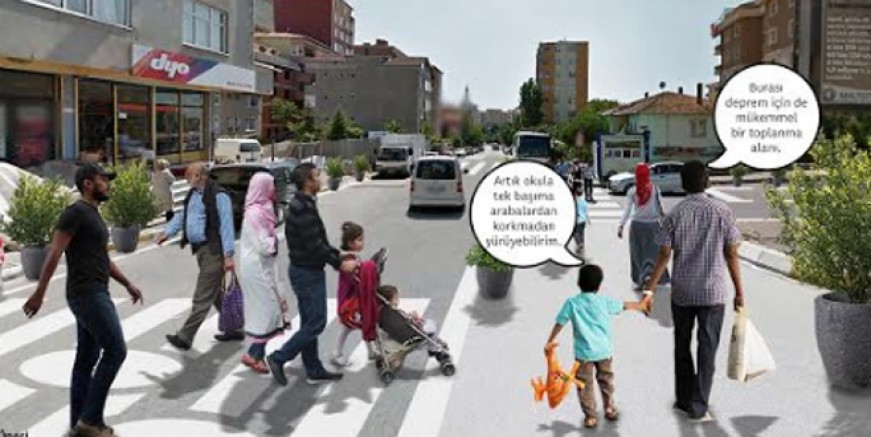 Yaya güvenliği Maltepe’de hayat buluyor