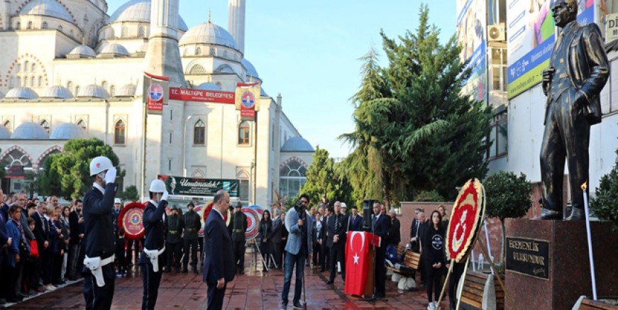 Atatürk vefatının 81. Yılında Maltepe’de de anıldı