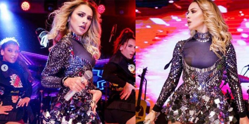 Hadise göğüslerini gere gere!