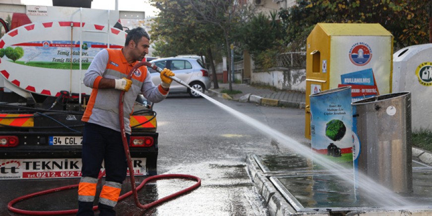 Maltepe’de temizlik seferberliği