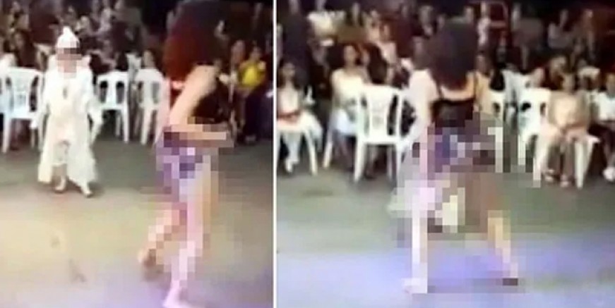 Sünnet düğünü rezaletinde aile dansözleri suçladı