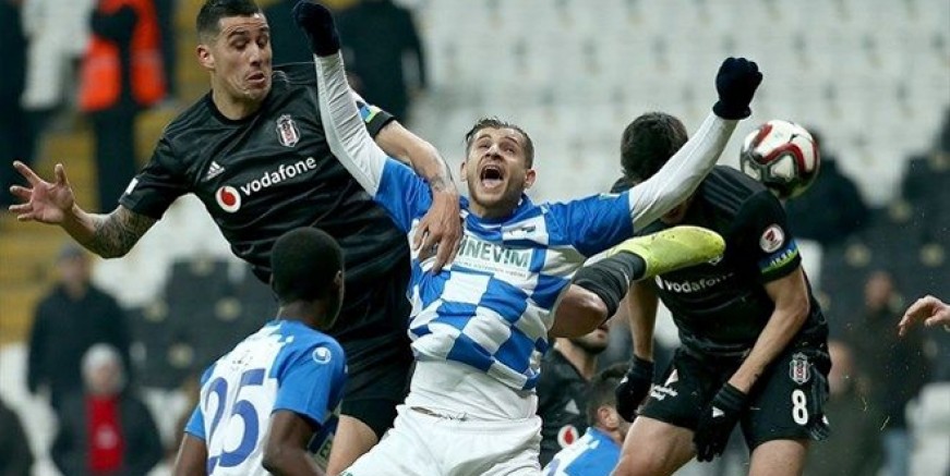 Beşiktaş Erzurumspor’a elendi