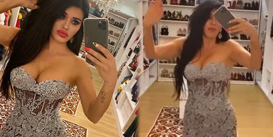 Ebru Polat dekoltesiyle şaşı etti