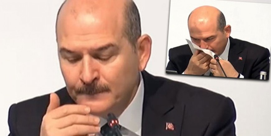 Süleyman Soylu canlı yayında rahatsızlandı