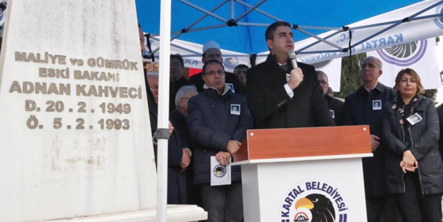 Adnan Kahveci Yakacık’ta anıldı