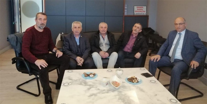 Arslanca Derneği’nden Dönmez Aytekin’e tebrik ziyareti