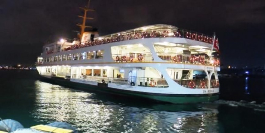 İstanbul’da vapurlar da 24 saat çalışmaya başladı