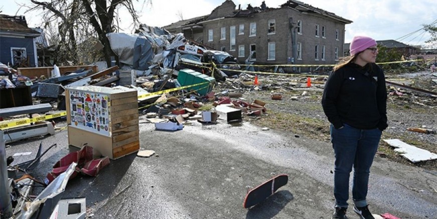 ABD’yi hortum vurdu: 25 ölü