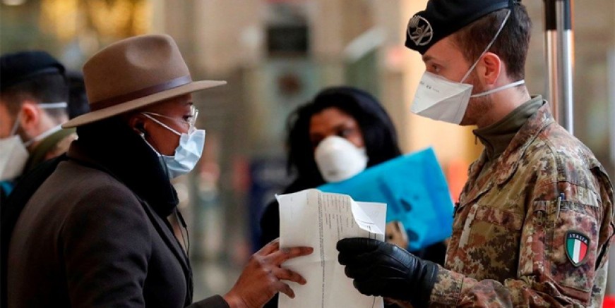 Corona virüs İtalya’yı fena vurdu!