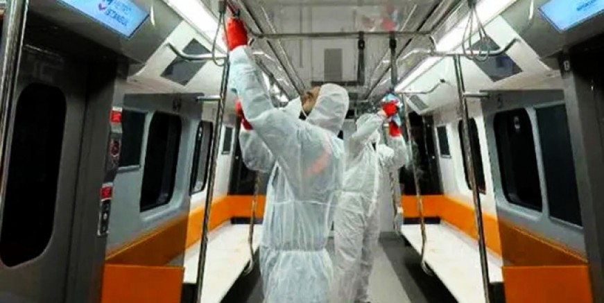 İstanbul metrolarında corona önlemi