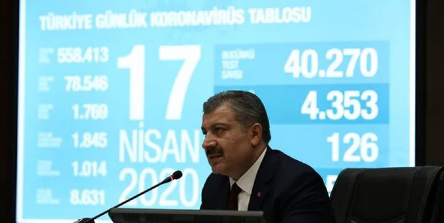 Fahrettin Koca’dan pik noktası açıklaması