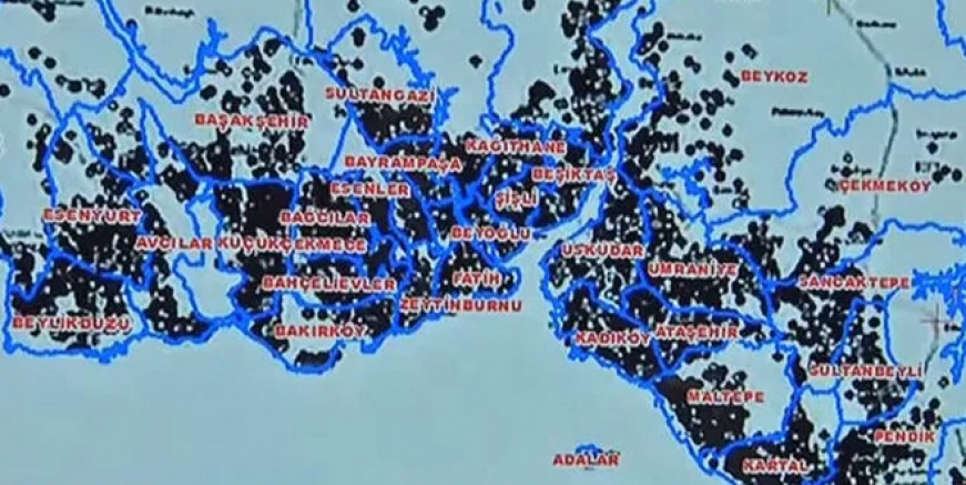 İstanbul’da koronavirüsün en çok görüldüğü ilçeler!