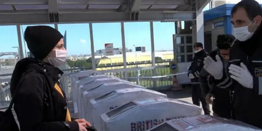 Metrobüste yaş ve maske denetimi