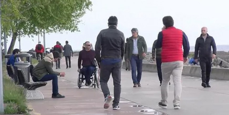 Kartal Maltepe sahilinde şoke eden görüntü