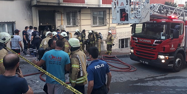 İstanbul’da yangın faciası; iki ölü