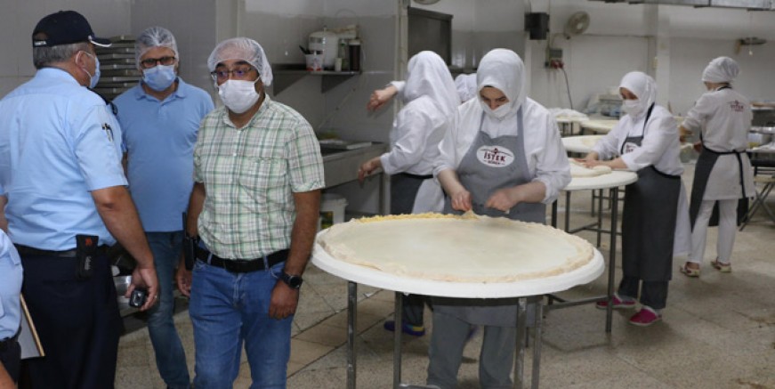 Kartal Belediyesi Bayram’da da denetimlerini sürdürdü