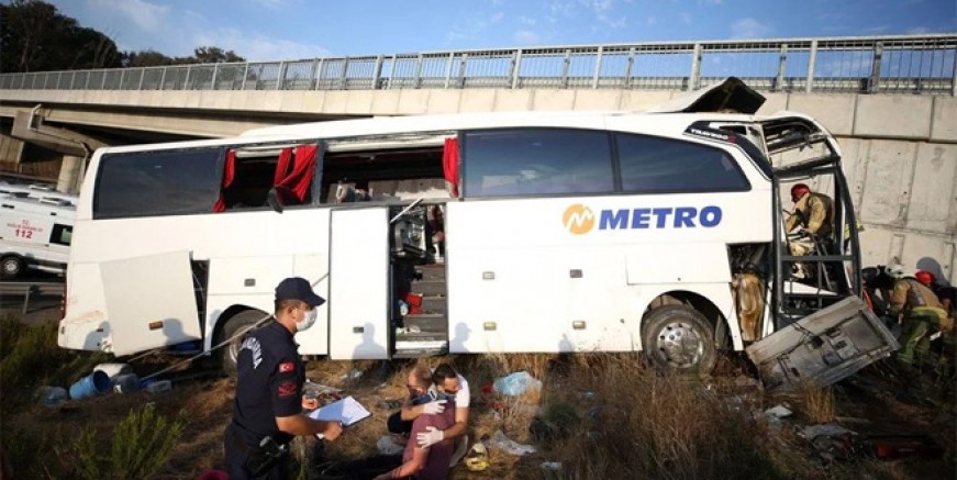 Yine Metro Turizm yine facia; İstanbul’da 5 ölü