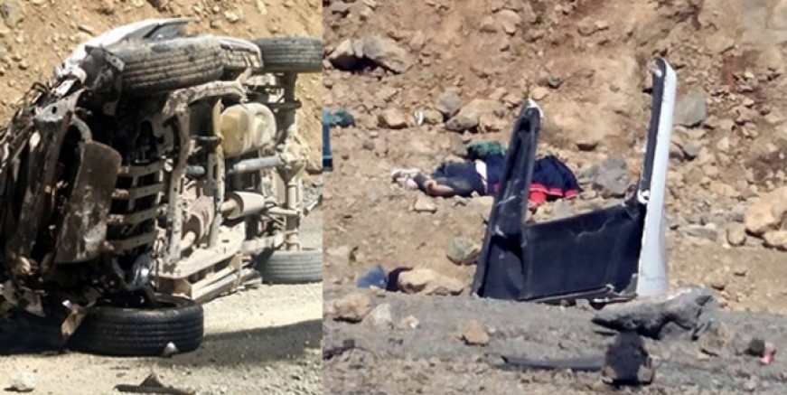 Yüksekova’da korkunç kaza; 6 kişi yaşamını yitirdi