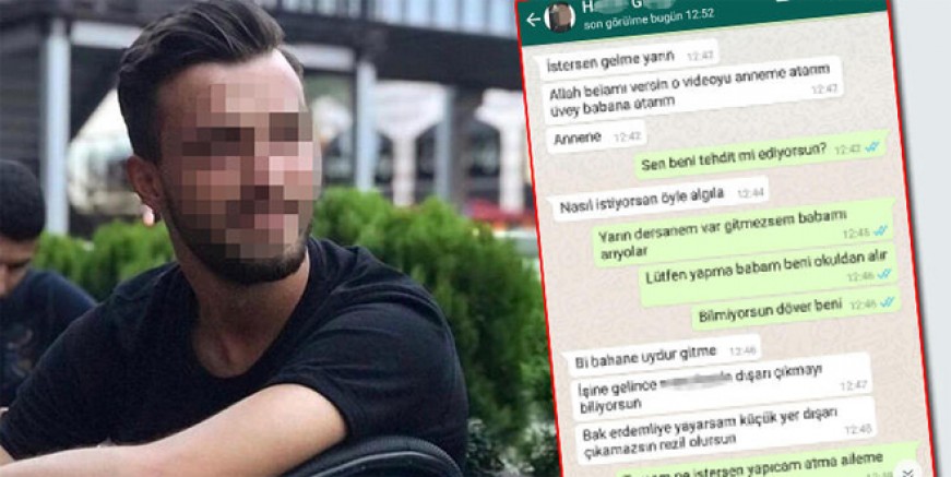 Mersin’de eski sevgiliden iğrenç şantaj