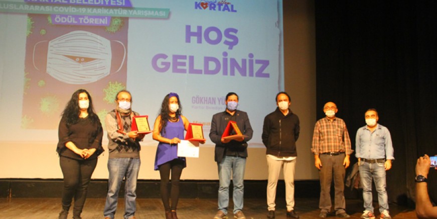 Covid-19 karikatür ödülleri sahiplerini buldu