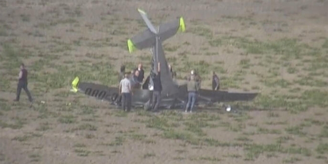 İstanbul’da eğitim uçağı düştü!