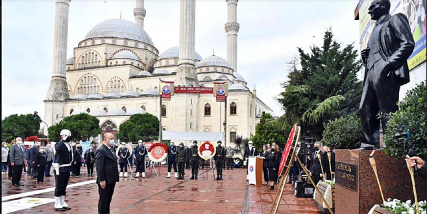 Atatürk Maltepe’de törenle anıldı